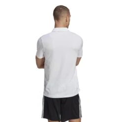 Polo Adidas Essentials -BULLPADEL Soldes Magasin adidas ib8105 5 apparel on model back view white