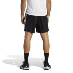 Short Piqué Adidas 3-Stripes Essentials 20 Short Piqué Adidas 3-Stripes Essentials -BULLPADEL Soldes Magasin adidas ib8111 4 apparel on model back view white