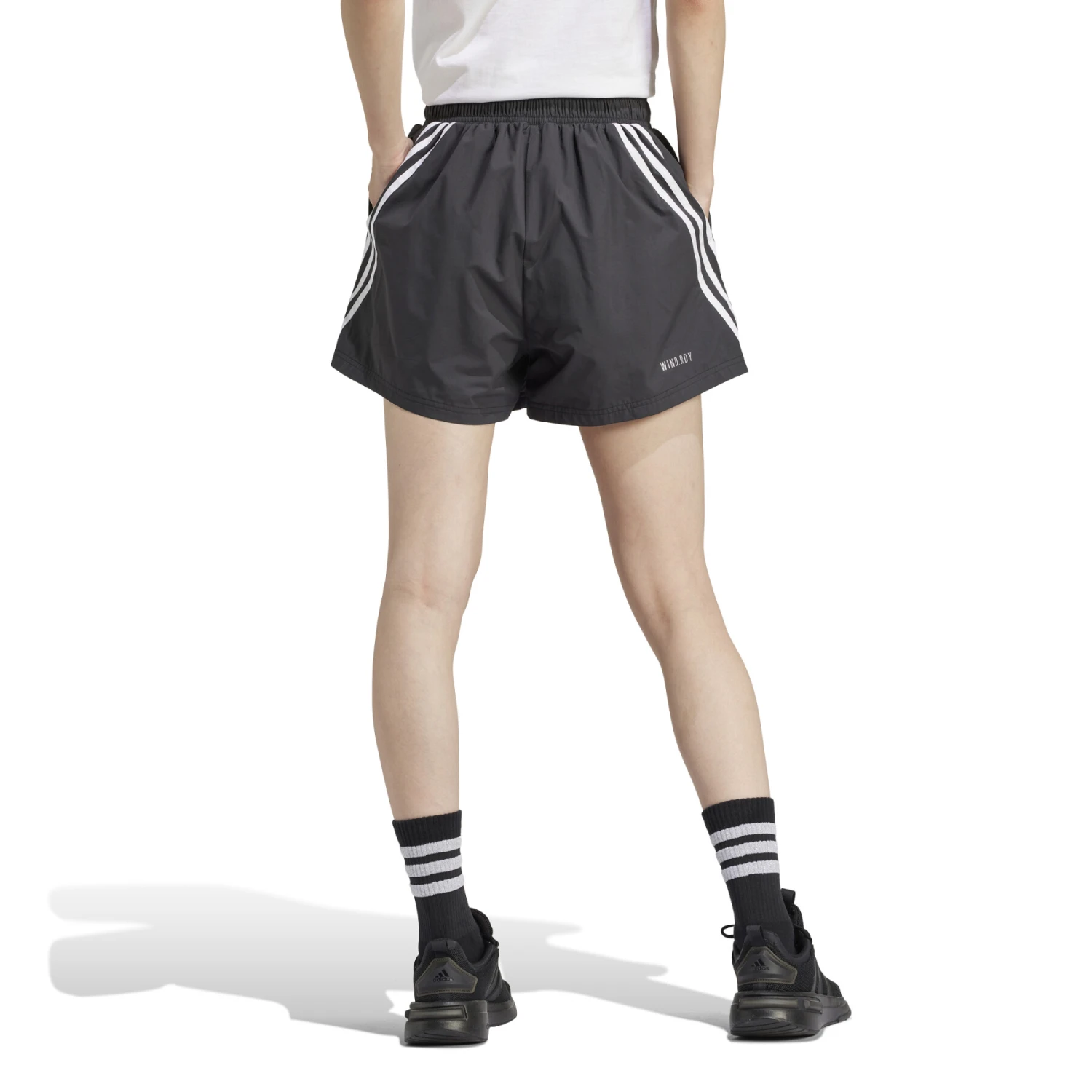 Short Tissé Femme Adidas Future Icons 3 Stripes 1 Short Tissé Femme Adidas Future Icons 3 Stripes