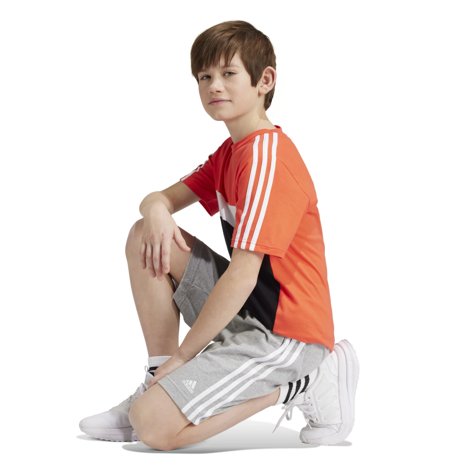 Short Enfant Adidas Essentials 3-Stripes 10 Short Enfant Adidas Essentials 3-Stripes – Image 10