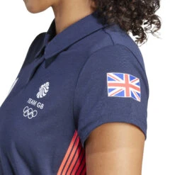 Polo Femme Adidas Team GB -BULLPADEL Soldes Magasin adidas is3572 7 apparel on model detail view 1 white
