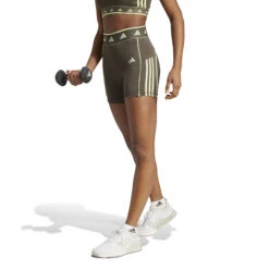 Cuissard Femme Adidas Hyperglam Color Pop 5" 11 Cuissard Femme Adidas Hyperglam Color Pop 5" -BULLPADEL Soldes Magasin adidas is4059 3 apparel on model standard view white