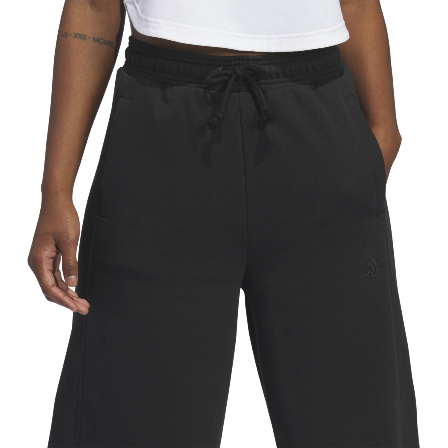 Pantalon Coupe Large En Molleton Femme Adidas All Szn 5 Pantalon Coupe Large En Molleton Femme Adidas All Szn – Image 5