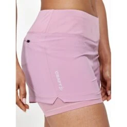 Jupe-short Femme Craft Jupe-short ADV Essence 2IN1 -BULLPADEL Soldes Magasin craft co1910722 743000 pink 3