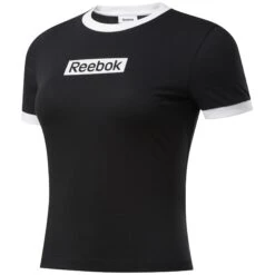 T-shirt Femme Reebok Slim Essentials Linear Logo -BULLPADEL Soldes Magasin fk6681 app virtual standard white
