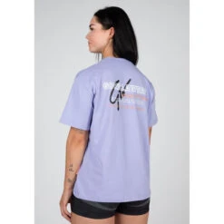 T-shirt Oversize Femme Gorilla Wear Medina -BULLPADEL Soldes Magasin gorilla wear 9154670000 lilac 5