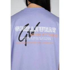 T-shirt Oversize Femme Gorilla Wear Medina -BULLPADEL Soldes Magasin gorilla wear 9154670000 lilac 6