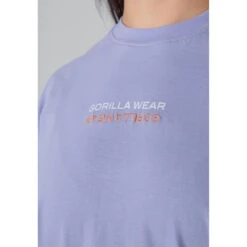 T-shirt Oversize Femme Gorilla Wear Medina -BULLPADEL Soldes Magasin gorilla wear 9154670000 lilac 7