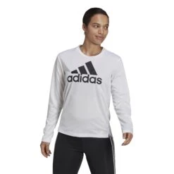 T-shirt Femme Adidas Aeroready Designed To Move Sport -BULLPADEL Soldes Magasin hd9346 app on model standard white