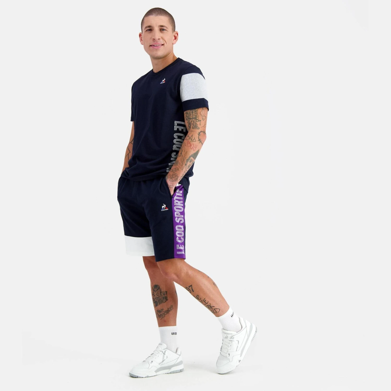 Short Le Coq Sportif Saison 2 N°1 2 Short Le Coq Sportif Saison 2 N°1 – Image 2