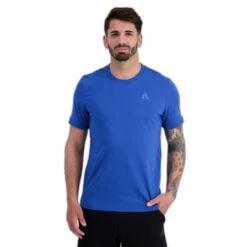 T-shirt Essentiels Le Coq Sportif -BULLPADEL Soldes Magasin le coq sportif 2320948 classic blue 1