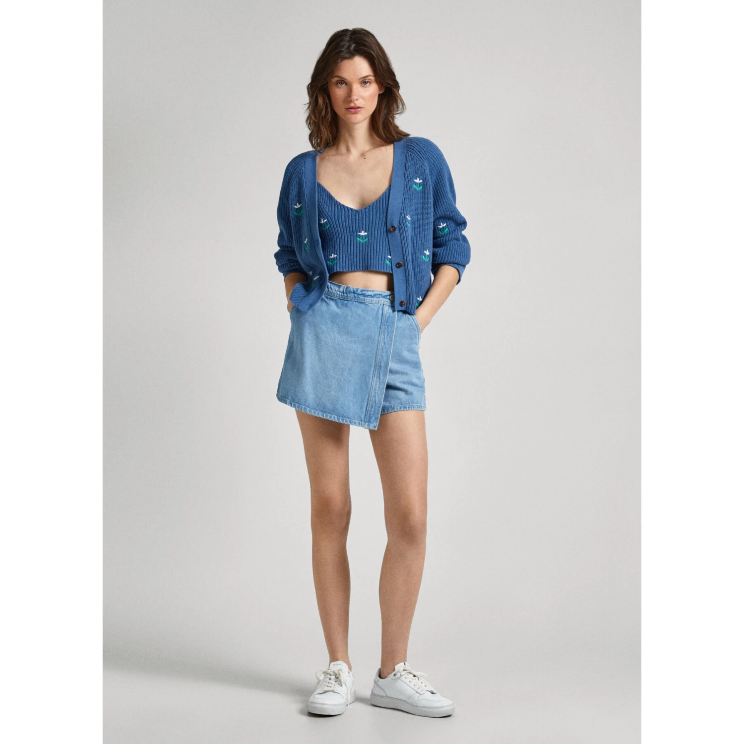 Jupe-short Femme Pepe Jeans Regular 6 Jupe-short Femme Pepe Jeans Regular â Image 6
