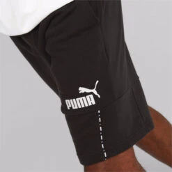 Short Puma Essentials Block Tape -BULLPADEL Soldes Magasin puma 673344 01 black 5