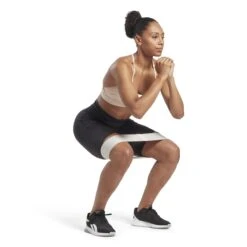 Cuissard Taille Haute Femme Reebok Lux -BULLPADEL Soldes Magasin reebok hs7800 4 apparel on model side view white