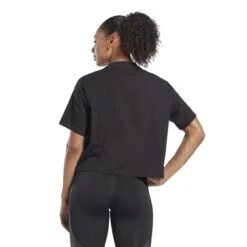 T-shirt Femme Reebok Graphic Essentials 10 T-shirt Femme Reebok Graphic Essentials -BULLPADEL Soldes Magasin reebok ht2376 3 apparel on model back view white