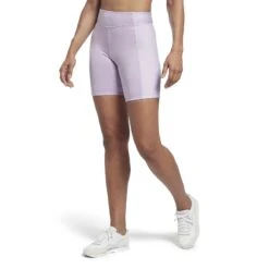 Cuissard Côtelé Femme Reebok Performance -BULLPADEL Soldes Magasin reebok ht2387 2 apparel on model standard view white